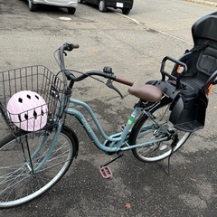 自転車チャイルドシート付