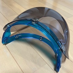 バイク用ヘルメット　バブルシールド　フリップアップ型