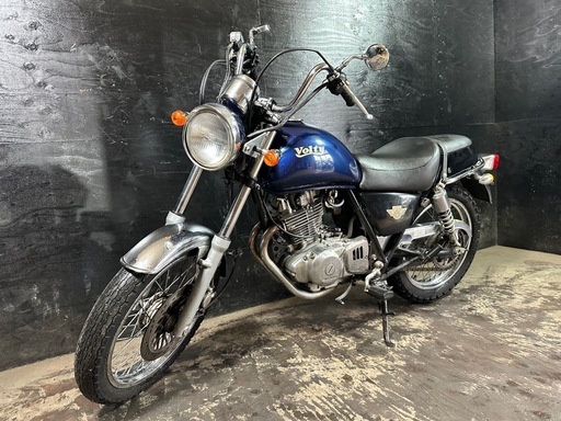 ★支払総額10.8万円★始動動画あり！全国配送可能！ スズキ ボルティー250 NJ47A 社外ハンドル！イエローヘッドライト！激安250MT車両！カスタムベースに♪