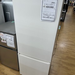 【ドリーム川西店御来店限定】AQUA 冷蔵庫　AQR-20MBK／クリーニング済み 【2002211255601735】