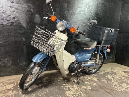 ★支払総額5.8万円★買取強化中！引き上げも可能です！ ホンダ スーパーカブ50 4スト、インジェクション♪ フロントカゴ、リアボックス付き！通勤通学に！カスタムにも♪