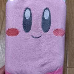 ①【未開封】　星のカービィ　そのまんまタオル　にっこり　　￥500