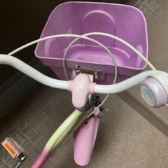 子ども　自転車　18インチ　女の子　ピンク　サンリオの画像