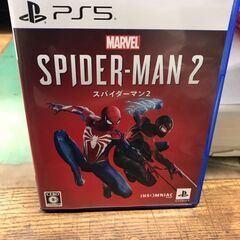 スパイダーマン2　PS5ソフト　マーベル　PS5ソフト買取り強化中　ジャングルジャングル貝塚店　貝塚市　二色浜の画像