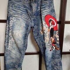 お値下げしました☆抜刀娘デニムW100cm