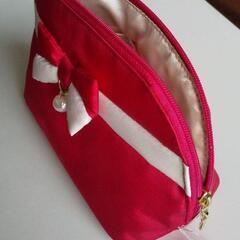 アフタヌーンティー リボン ポーチ ピンク