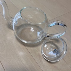 【中古品】ガラスの急須の画像