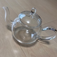 【中古品】ガラスの急須の画像