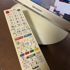 ●19型液晶TV シャープ AQUOS●2018年製　白の画像