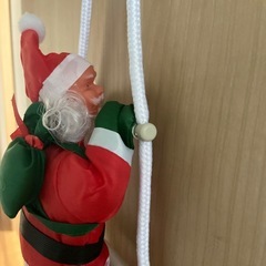 クリスマス　サンタ飾りの画像
