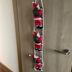 クリスマス　サンタ飾り