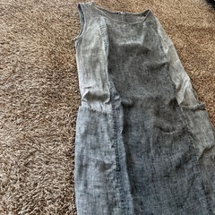 ZYGA  リネン 100%　ワンピース の画像