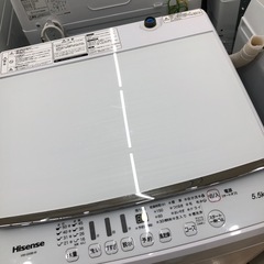 【6ヶ月動作保証付き！】Hisenseの全自動洗濯機をご紹介します♫