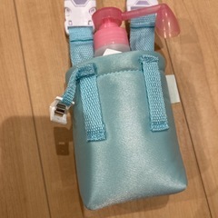 消毒ジェルと携帯用ポシェット 新品 の画像