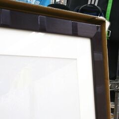 額縁 M50用 絵画フレーム アクリル窓 こげ茶 水彩画 版画 札幌市 清田区 平岡の画像