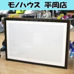 額縁 M50用 絵画フレーム アクリル窓 こげ茶 水彩画 版画 ...