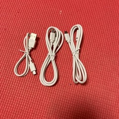 USB マイクロB ケーブル3本セット