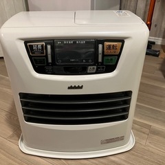 灯油入り石油ファンヒーター