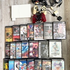 【完売】PlayStation2 プレステ2  薄型 本体 ソフト