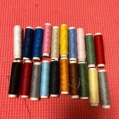 刺繍糸 たくさん 未使用の画像