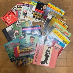 取引中。懐かしいソノシートです