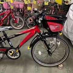 4739】子供車 ブリヂストン 22インチ8,300円（防犯・税込）