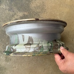 珍しい迷走柄のホイル12X4.00B 102415の画像