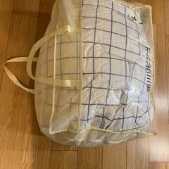 【値下げ】羽毛布団（シングル+カバー付き）の画像