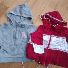 あげます！　キッズパーカーセット　avv マリクレール　80　