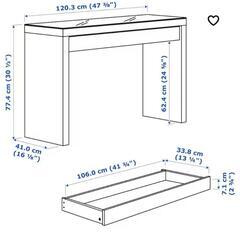 IKEA マルムドレッサー/ALEX セットで！の画像