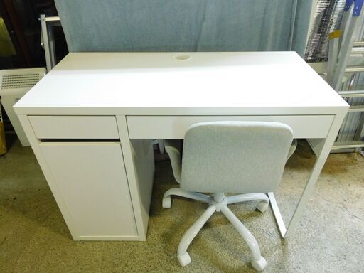 IKEA デスク ニトリ キャスター付きチェアセット MICKE ミッケ ワーキングデスク リコS システムデスク パソコンデスク