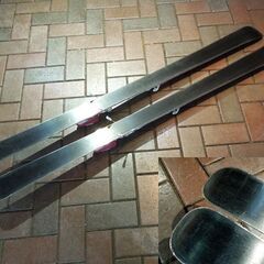 KAZAMA 146cm ジュニアスキー SPAX J ROCKER ルックビンディング付き板 ポールセット カザマ 札幌市 新道東店の画像