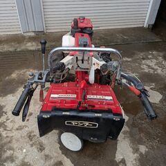 鹿児島発ヤンマー8馬力セル付耕うん機YA80　バッテリー新品の画像