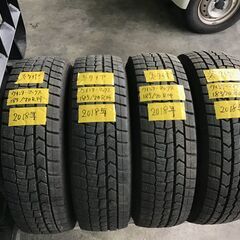 冬タイヤ　ダンロップウィンターマックス　185/70R14　４本　持ち帰りの画像