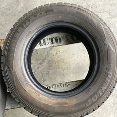 冬タイヤ　ダンロップウィンターマックス　185/70R14　４本　持ち帰りの画像