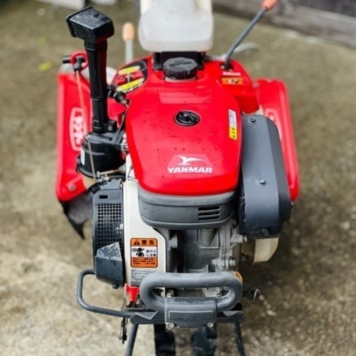福岡 ヤンマー SK50 管理機 ダブルタイヤ ガソリン リコイル 最大3.5馬力 ロータリー 正転 逆転 耕うん幅 約300mm 耕