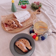 越谷市の米粉のパン教室iro iro 12月のレッスン　米粉のシュトーレンの画像