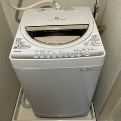【無料】TOSHIBA洗濯機6kg
