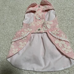 ペット服　ピンクワンピース　Ⓜ️難あり🥹の画像