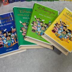 ディズニー英語教材　ワールドオブイングリッシュ　VHS ✕ 25本の画像