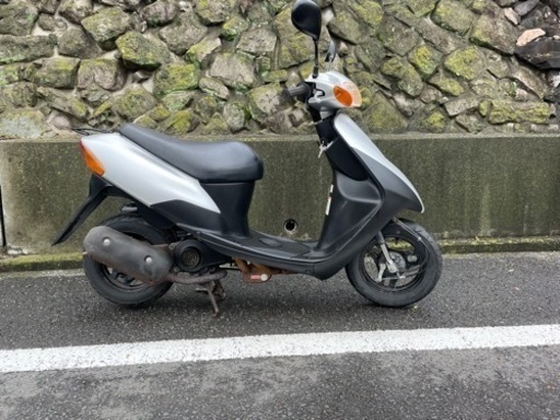 スズキ レッツ2 CA1PA サイドスタンド付き 4,491km
