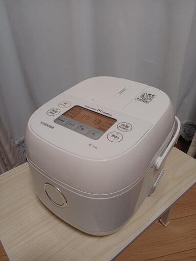 【売約済み】TOSHIBA IHジャー炊飯器 3合 RC-5XL-W\n