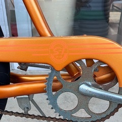 schwinn ビーチクルーザー 革サドル スプリンガーフォーク 自転車 アメリカン レトロの画像