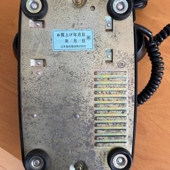 黒電話機の画像