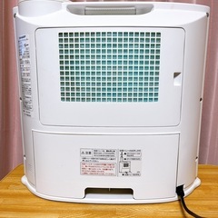 【美品】シャープ 加湿セラミックファンヒーター HX-G120-W プラズマクラスター搭載 美品 SHARPの画像