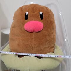 ピカチュウ、ディグダぬいぐるみセットの画像