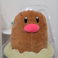 ピカチュウ、ディグダぬいぐるみセットの画像