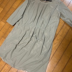 【お宮参・結婚式】授乳できるワンピースL
