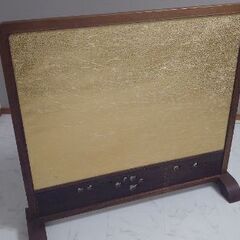 “ついたて”の骨とう品【古民家・隠れ家応援シリーズ】衝立　和風伝統襖画  画衝立　１台限定の画像