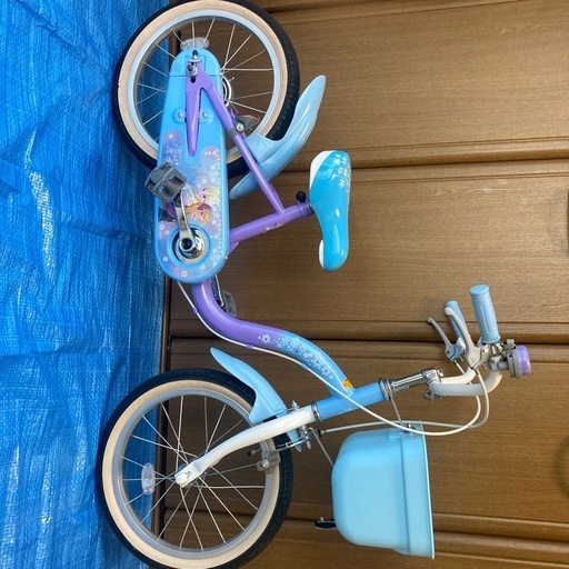 注文 【お話中】アナと雪の女王自転車 16インチ